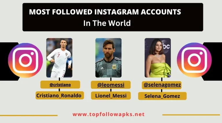 New Top 20 Most followed Instagram accounts in the world
