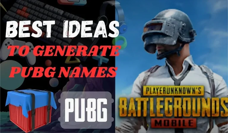 How to Generate PUBG Names Best Ideas For your PUBG Mobile Game