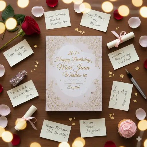 201+ Happy Birthday Meri Jaan Wishes in English